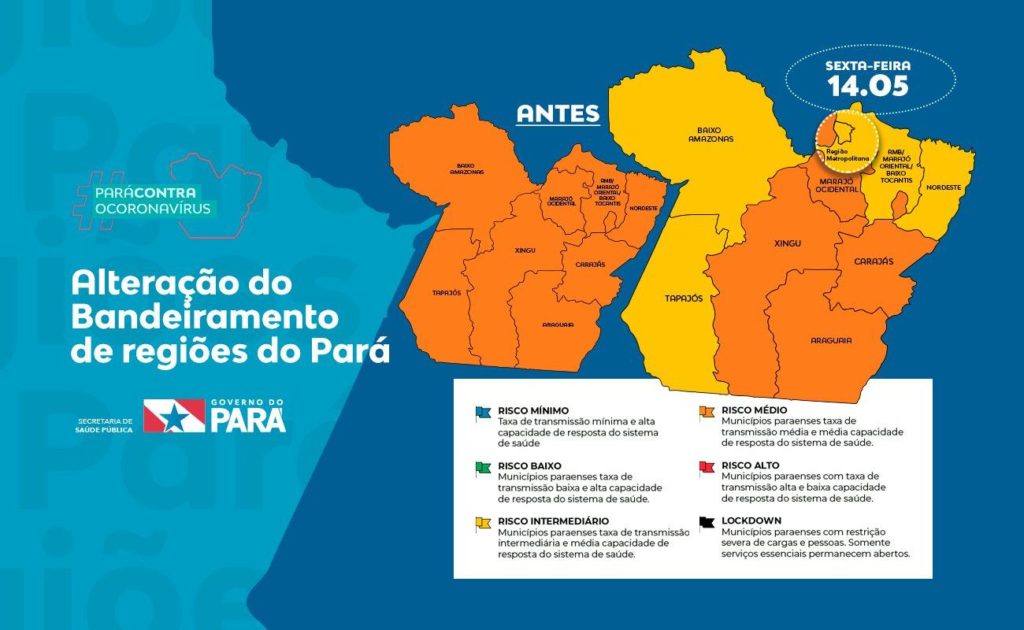 Mudanças do bandeiramento passam a valer partir dessa sexta-feira, 14 (Foto: Divulgação/Governo do Estado)